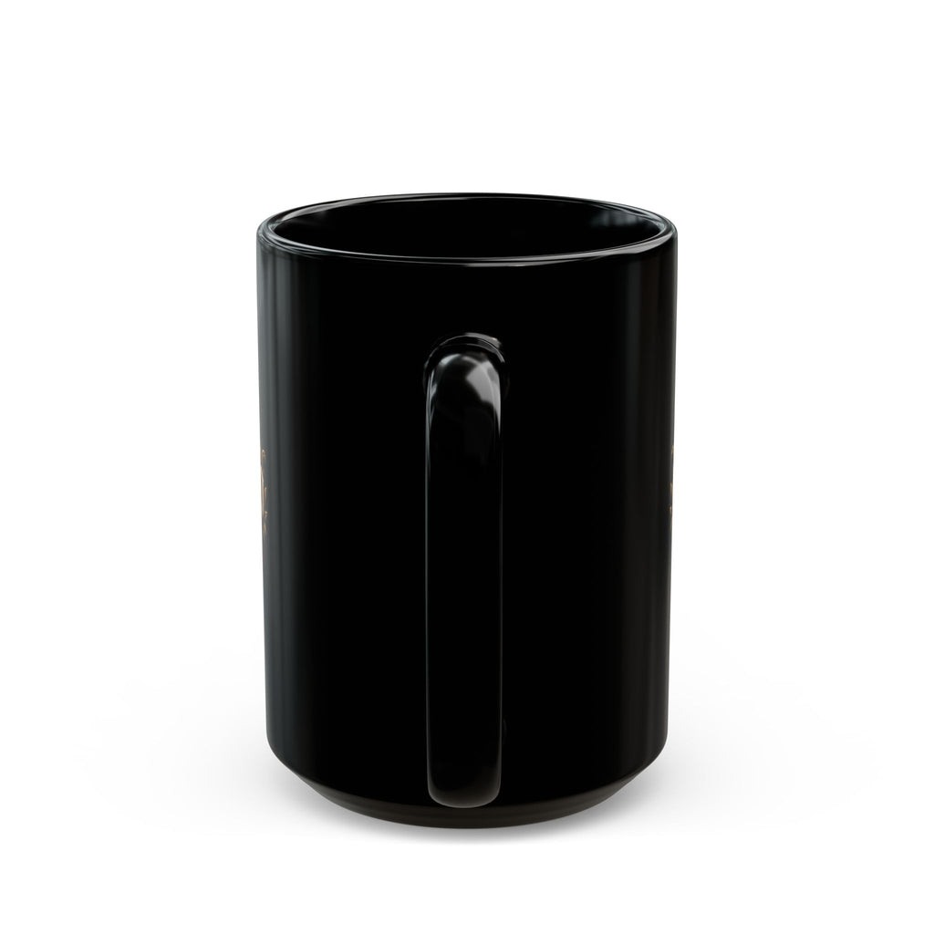 Coram Deo Black Coffee Mug