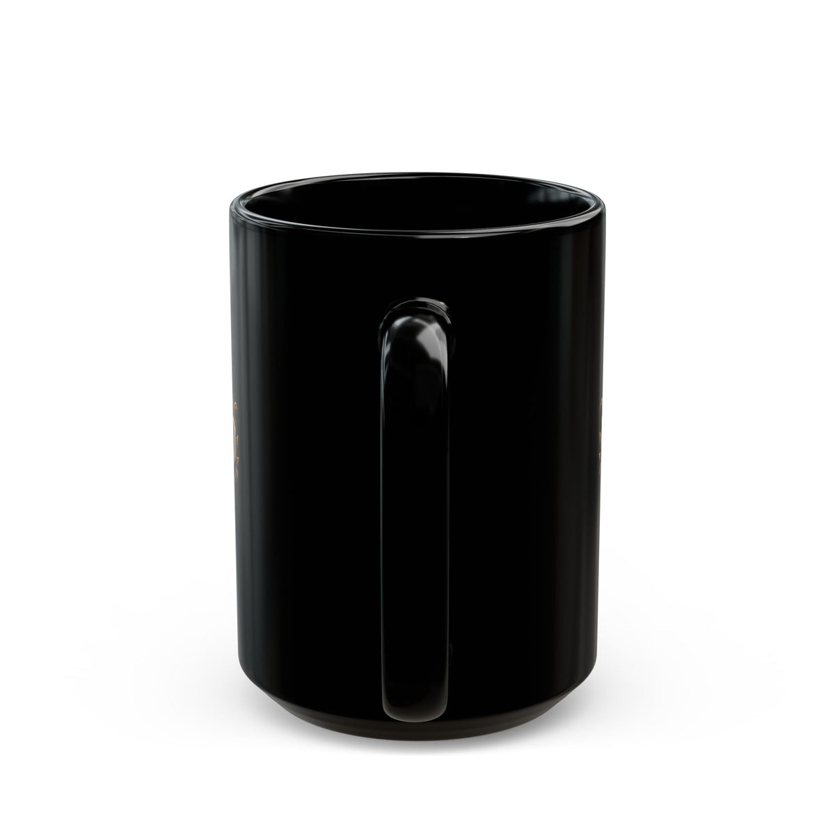 Coram Deo Black Coffee Mug