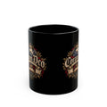 Coram Deo Black Coffee Mug