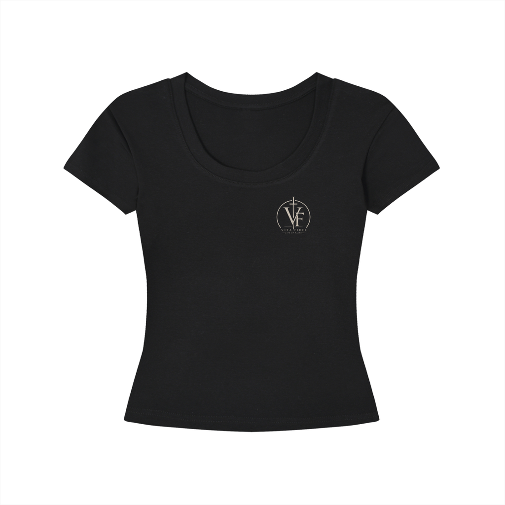 Proverbs 31:25 Women's Longline Slim-Fit T-Shirt