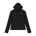 Proverbs 31:25 Women’s Slim Half-Button Hoodie