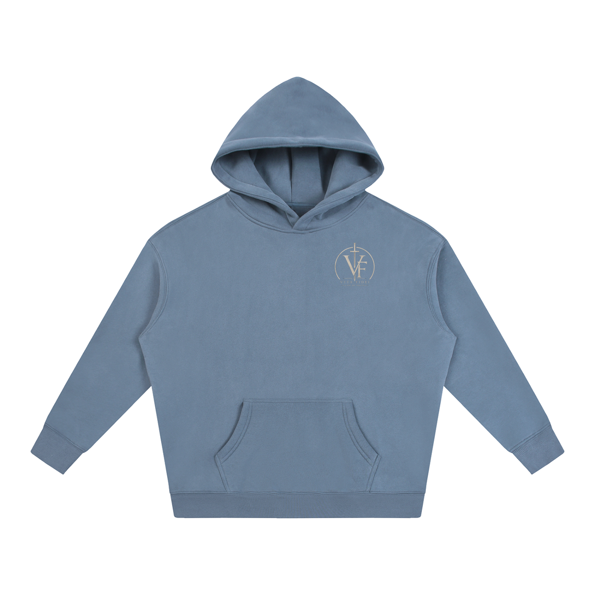 Proverbs 31:25 Oversize Fleeced Hoodie - Christian Faith