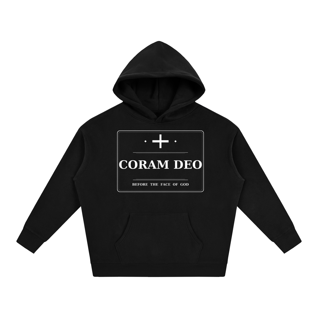 Coram Deo Oversize Fleeced Hoodie