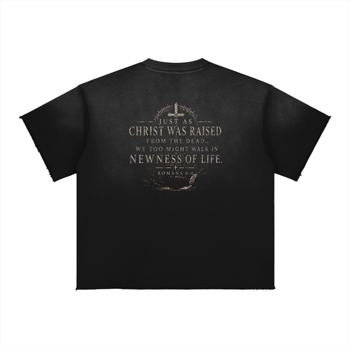 Bloodline Rising Band Tee Raw Edge